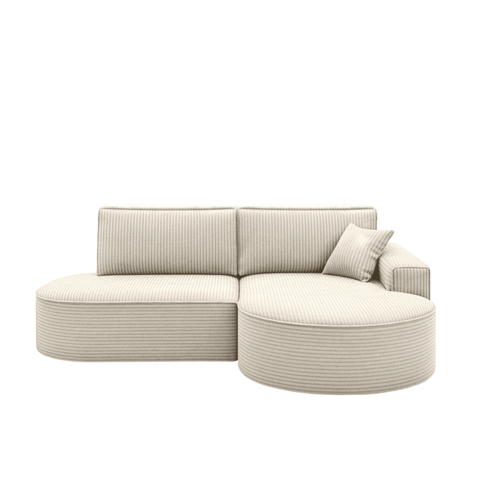 Ecksofa Modena Pro mit Schlaffunktion und Bettkasten stoff Poso