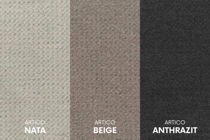 Ecksofa L-Form Siena Stoff Artico