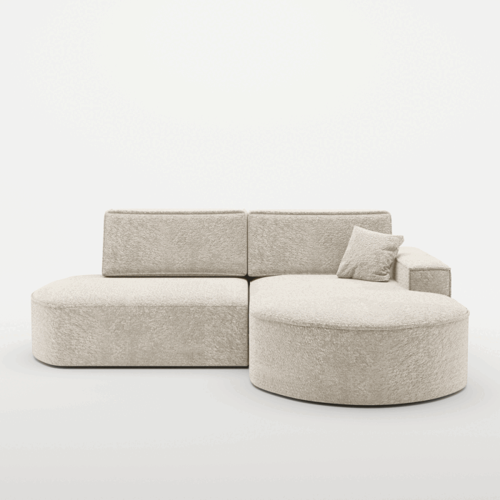 Ecksofa Modena Pro mit Schlaffunktion und Bettkasten stoff Arena