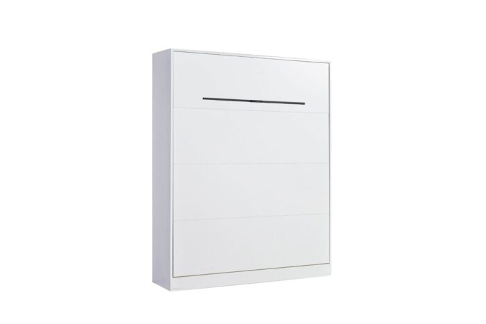 Schrankbett Perfekt 160x200 ein vertikales, das Design und Funktionalität vereint mit Matratze