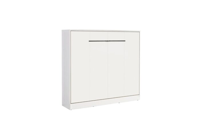 Schrankbett Perfekt 160x200 ein horizontales , das Design und Funktionalität vereint mit Matratze