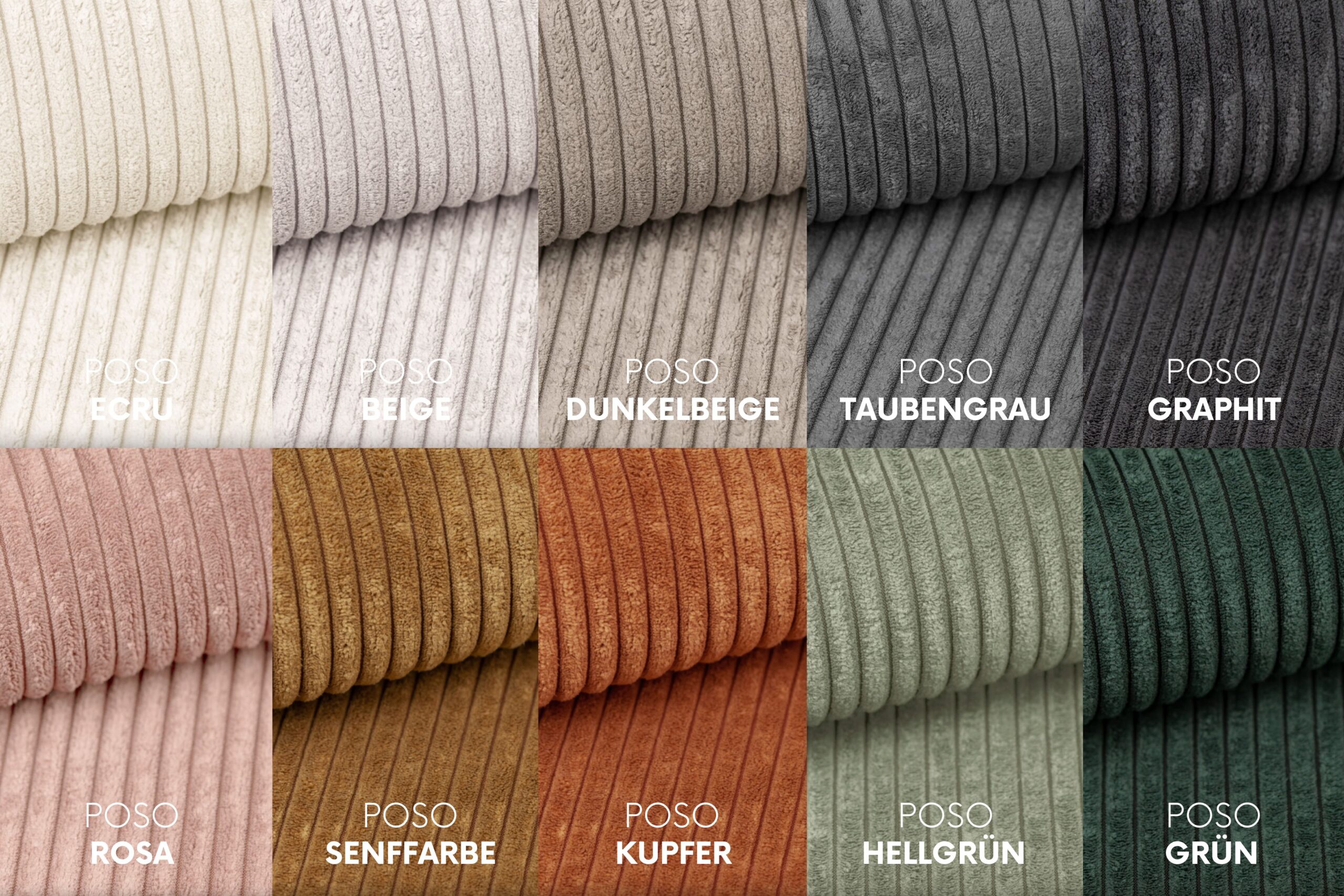 Ecksofa SVEN in L-Form für das Wohnzimmer, Stoff Poso – Bild 12