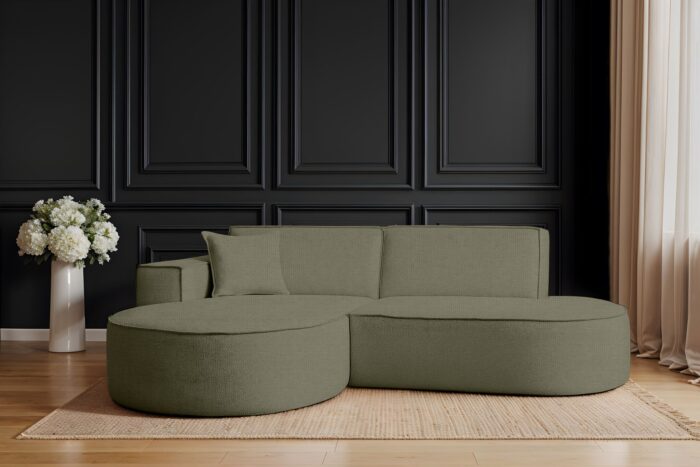 Ecksofa Designer MODENA STUDIO stoff Artico