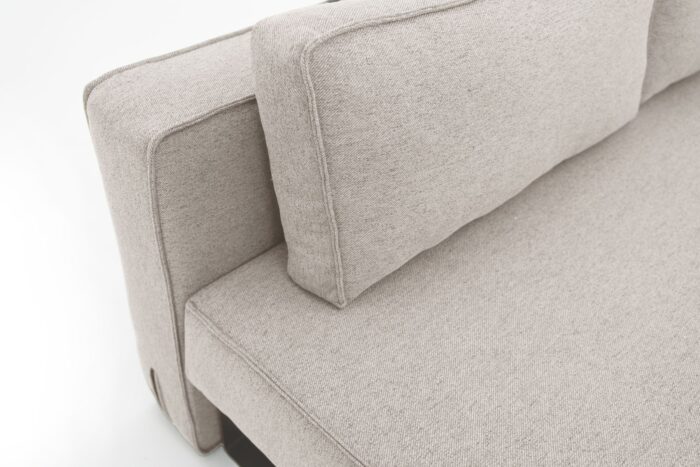 Schlafsofa NOMI mit Bettkasten und Schlaffunktion,Strukturstoff Faro