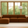 Ecksofa Cursal L-Form – modular, modern, unvergleichlich bequem stoff Salvador