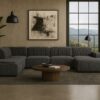 Ecksofa Cursal V – großes modulares Design für Stil und Komfort stoff Poso
