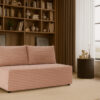 Schlafsofa, Sofa mit Bettkasten, DUO Cordstoff