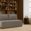 Schlafsofa, Sofa mit Bettkasten, DUO Cordstoff