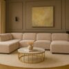 Ecksofa Cursal V – großes modulares Design für Stil und Komfort stoff Salvador