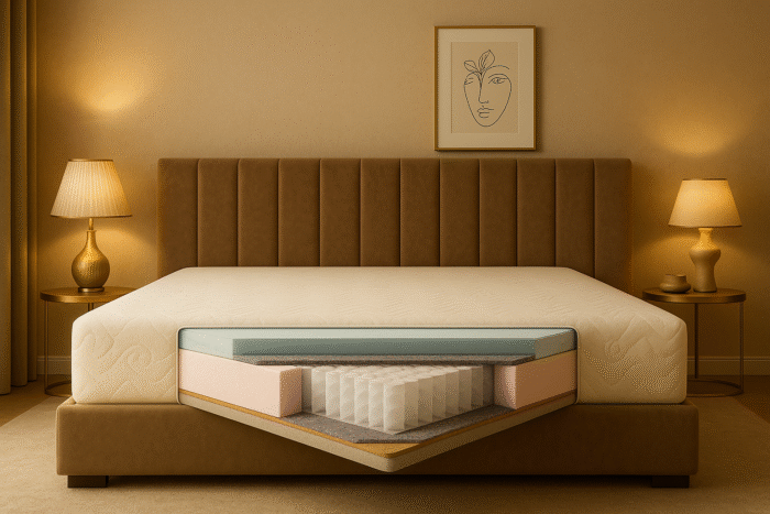 Matratze KRETA Komfort, Langlebigkeit und gesunder Schlaf