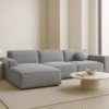 Ecksofa Cursal L-Form – modular, modern, unvergleichlich bequem stoff Artico