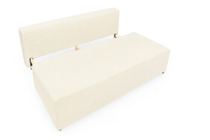 Schlafsofa, Sofa mit Bettkasten, DUO Cordstoff