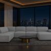 Ecksofa Cursal V – großes modulares Design für Stil und Komfort stoff Artico