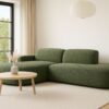 Ecksofa Cursal Atelier – modern, rund und unverwechselbar elegant stoff Artico