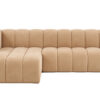 Moderne Ecksofa aus Veloursstoff Salvador – außergewöhnlicher Komfort und ein designstarkes Erscheinungsbild. Grand L 295 cm