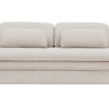 Schlafsofa aus Cord Stoff Poso Olia – Kompakt, Modern, Mit Bettkasten