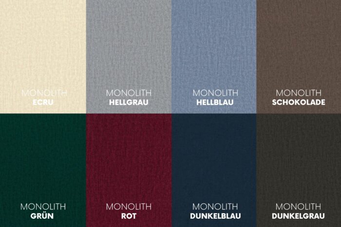 Ecksofa Sofa L-form mit Schlaffunktion und Bettkasten im Veloursstoff Monolith modernes MILO