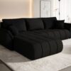 Ecksofa modernes Sofa mit Schlaffunktion und Bettkasten im Stoff WIND TOKYO PREMIUM